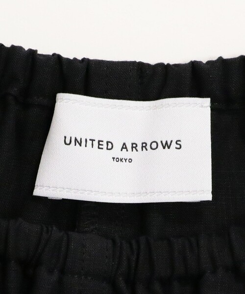 UNITED ARROWS TOKYO　リネン100％マキシスカート　タグ付 UNITED ARROWS スカート リネン フレア マキシスカート