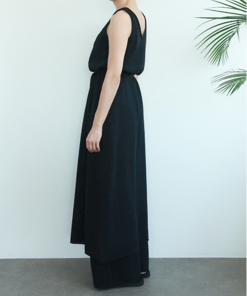 WALANCE（ワランス）の「paper knit dress（ワンピース・レディース・アイボリー/ブラック/ブラウン・FREE）」の21枚目の写真