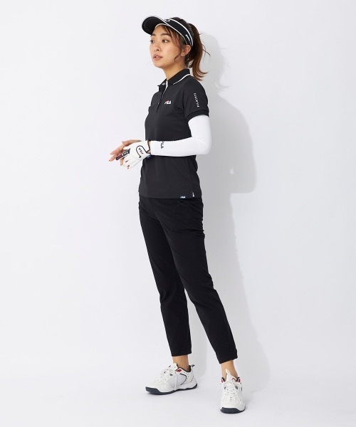 FILA GOLF(フィラゴルフ )の「【FILA GOLF/フィラゴルフ】レディースストレッチロングパンツ ゴルフ(その他パンツ・レディース・ブラック/ベージュ/ネイビー・MEDIUM/LARGE/X-LARGE)」の5枚目の写真