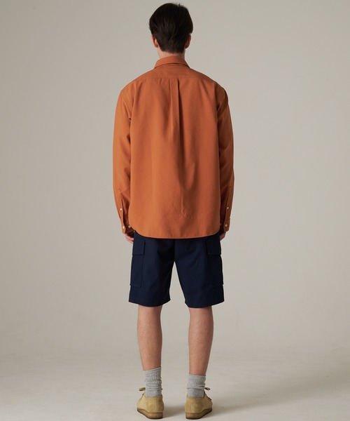 Eddie Bauer(エディーバウアー)の「パックイットテック シアサッカー 長袖シャツ(シャツ/ブラウス・メンズ・ダークオレンジ/ライトベージュ/ダークネイビー・M/XXL/XL/L)」の20枚目の写真