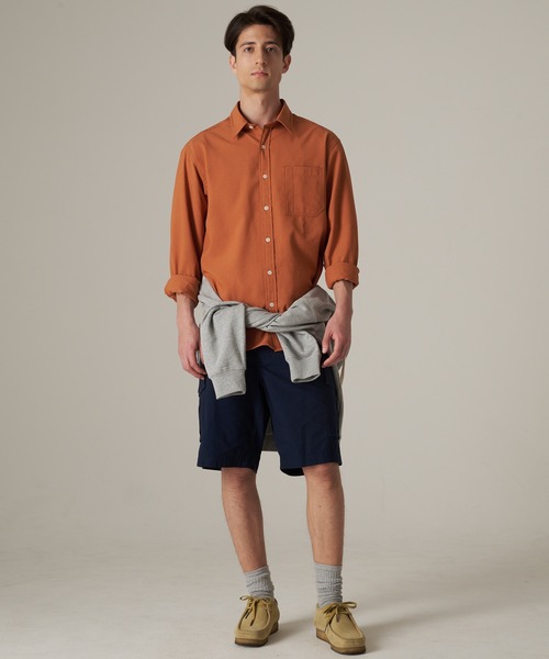 Eddie Bauer(エディーバウアー)の「パックイットテック シアサッカー 長袖シャツ(シャツ/ブラウス・メンズ・ダークオレンジ/ライトベージュ/ダークネイビー・M/XXL/XL/L)」の17枚目の写真