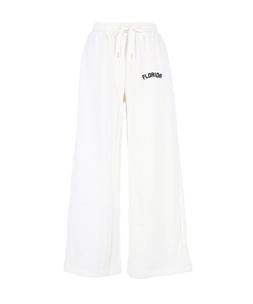 coca(coca)(コカ)の「裏毛ロゴスウェットパンツ(スウェットパンツ・レディース・ホワイト/チャコール・L/M)」の19枚目の写真