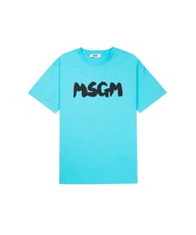 Tシャツ・カットソー MSGM Men T-shirt Blue 3840MM141257002 84 MSGM｜エムエスジーエムのTシャツ/カットソー（ブルー・ネイビー