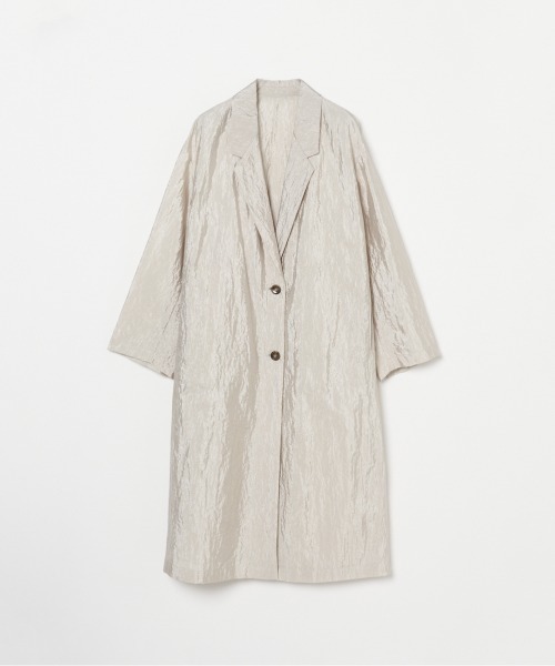 HELIOPOLE（エリオポール）の「SHINY SHEER LIGHT COAT（その他アウター・レディース・ベージュ/カーキ・36/38）」の2枚目の写真