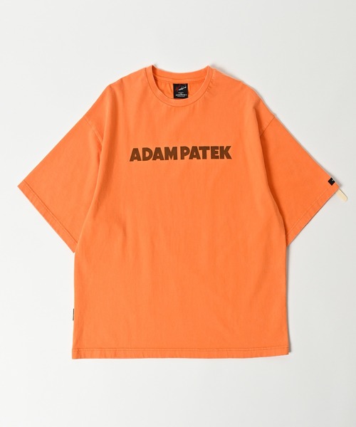 tシャツ 「ADAMPATEK/アダムパテック」basic logo short sleeve T/ロゴ半袖T レディース メンズ ADAM PATEK tシャツ ADAMPATEK/basic logo short sleeve T/ロゴ