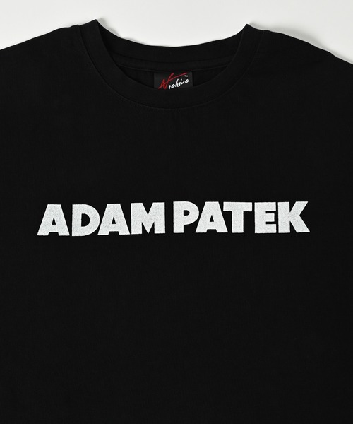 tシャツ 「ADAMPATEK/アダムパテック」basic logo short sleeve T/ロゴ半袖T レディース メンズ ADAMPATEK/アダムパテック】basic logo short sleeve T/ロゴ半袖