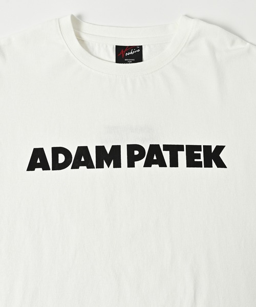 tシャツ 「ADAMPATEK/アダムパテック」basic logo short sleeve T/ロゴ半袖T レディース メンズ ADAM PATEK tシャツ ADAMPATEK/basic logo short sleeve T/ロゴ