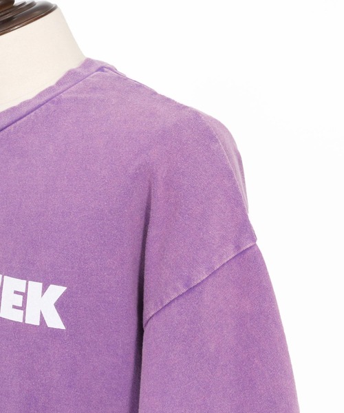 ADAM PATEK(アダムパテック)の「【ADAMPATEK/アダムパテック】basic logo short sleeve T/ロゴ半袖T(Tシャツ/カットソー・メンズ・ブラック/オレンジ/パープル/ホワイト・2/1)」の18枚目の写真