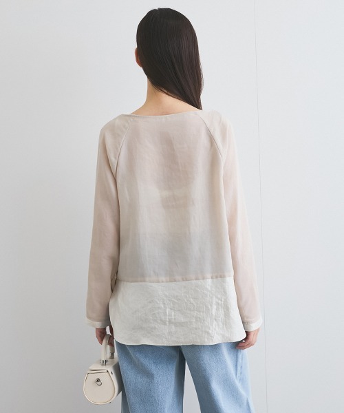 【日本製】リフラクスツイルプルブラウス≪手洗い可能≫ ketty｜【日本製】リフラクスツイルプルブラウス≪手洗い可能