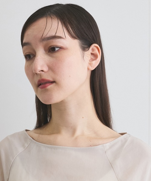 ketty(ケティ)の「リフラクスツイルプルブラウス≪手洗い可能≫(シャツ/ブラウス・レディース・カーキ/ブラック/ベージュ・M)」の19枚目の写真