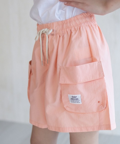 NAVY(ネイビー)の「NAVY SARARI カーゴキュロット【水陸両用ウェア】(その他パンツ・キッズ・オレンジ/カーキ系/ブラック・100/110/120/130/140/150/160)」の8枚目の写真