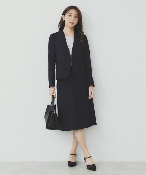 ジャケット ノーカラージャケット レディース : ZOZOTOWN Yahoo