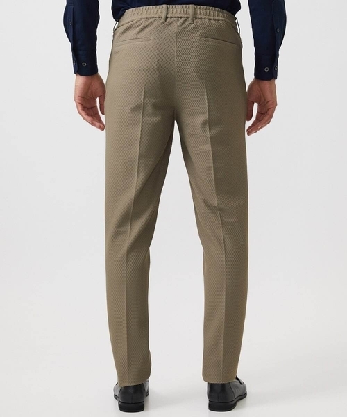 MICHEL KLEIN HOMME (ミッシェルクランオム)の「ワンタックイージースラックスパンツ セットアップ(スラックス・メンズ・ブラック/ベージュ/グレー・MEDIUM/LARGE/X-LARGE)」の8枚目の写真