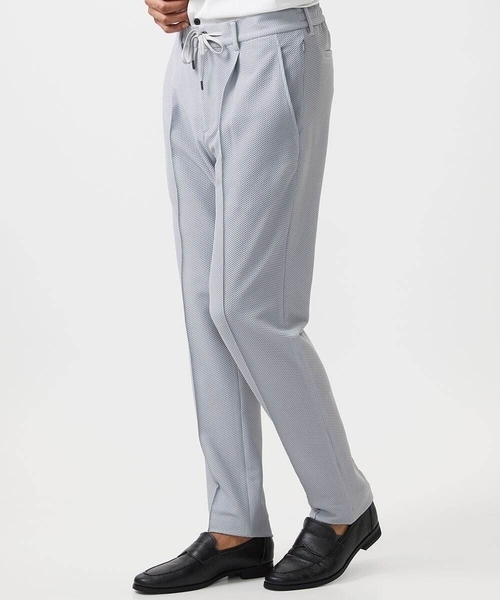MICHEL KLEIN HOMME (ミッシェルクランオム)の「ワンタックイージースラックスパンツ セットアップ(スラックス・メンズ・ブラック/ベージュ/グレー・MEDIUM/LARGE/X-LARGE)」の17枚目の写真