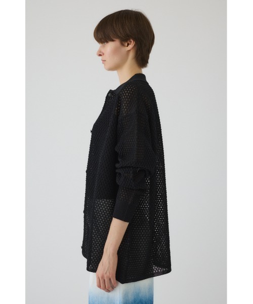 Lace knit SH レースニットシャツ（ニット/セーター）｜RIM.ARK