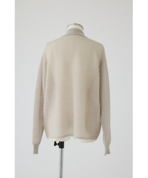 RIM.ARK - 完売　リムアーク　Lace knit SH レースニットシャツ Lace knit SH レースニットシャツ（ニット/セーター）｜RIM.ARK