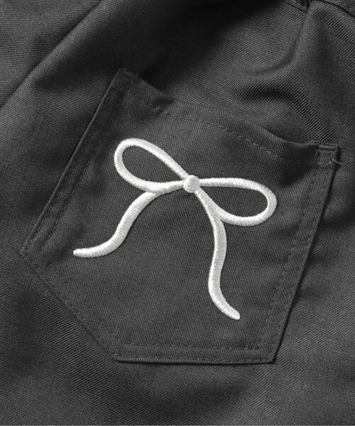 apres les cours（アプレレクール）の「【ジュニア対応】リボン刺繍タックハーフパンツ（その他パンツ・キッズ・ベージュ/チャコール・80/90/100/110/120/130/140）」の14枚目の写真