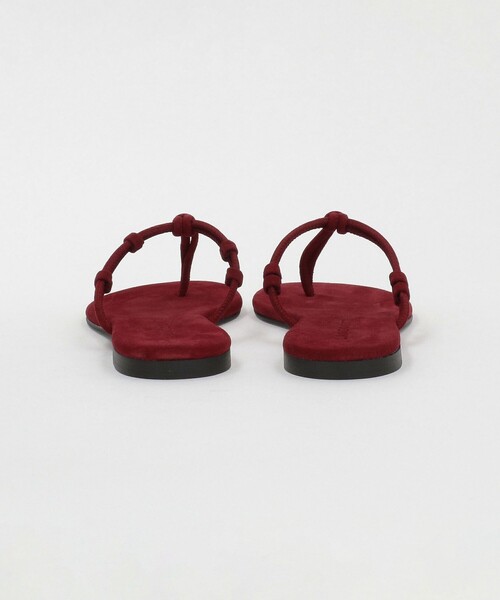 LAOCOONTE（ラオコンテ）の「＜LAOCOONTE＞THONG サンダル＜ Select by EMMEL REFINES ＞（サンダル・レディース・ダークブラウン/レッド・37/36/38）」の6枚目の写真