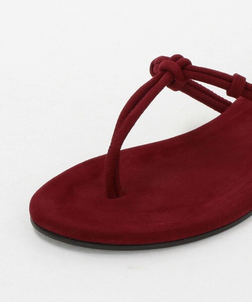 LAOCOONTE（ラオコンテ）の「＜LAOCOONTE＞THONG サンダル＜ Select by EMMEL REFINES ＞（サンダル・レディース・ダークブラウン/レッド・37/36/38）」の9枚目の写真