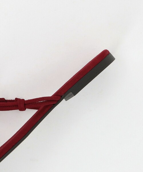 LAOCOONTE（ラオコンテ）の「＜LAOCOONTE＞THONG サンダル＜ Select by EMMEL REFINES ＞（サンダル・レディース・ダークブラウン/レッド・37/36/38）」の10枚目の写真