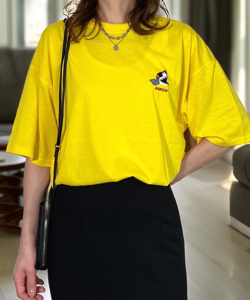 ◆FTC◆B-DAY CANDLES 半袖Tシャツ 3color 送料込 セール】ロゴ 刺繍 ワイドシルエット 半袖 Tシャツ 推し活 推し