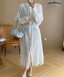 DECADE CLASSIC（ディケイド クラシック）の「シアーロングシャツワンピース（シャツワンピース）」