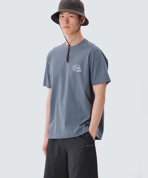 SNOWPEAK■Aerocool pocket short sleeve ■送料込 snow peak tシャツ Aerocool W Patch Short Sleeve T メンズ