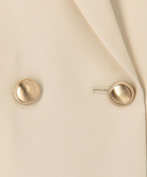 NOLLEY’S Sophi（ノーリーズソフィ）の「ウォッシャブルショートジャケット（テーラードジャケット・レディース・ネイビー/ベージュ・34/36/38）」の7枚目の写真