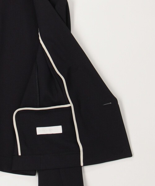 NOLLEY’S Sophi（ノーリーズソフィ）の「ウォッシャブルショートジャケット（テーラードジャケット・レディース・ネイビー/ベージュ・34/36/38）」の5枚目の写真