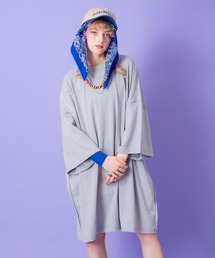a.p.o.v. モンスタービッグシルエットリバース生地Tシャツ