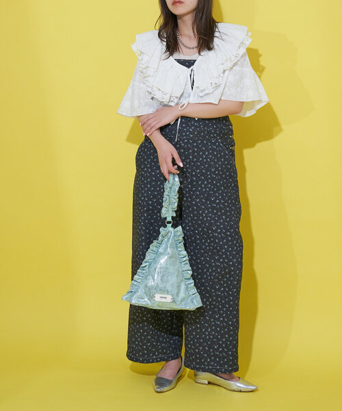 GRAIN(グレイン)の「【GRAIN/グレイン】メタリックトライアングル2WAYショルダーバッグ(ショルダーバッグ・レディース・ブルー/シルバー/ピンク・FREE)」の11枚目の写真