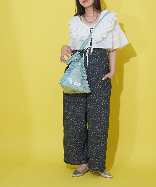 GRAIN(グレイン)の「【GRAIN/グレイン】メタリックトライアングル2WAYショルダーバッグ(ショルダーバッグ・レディース・ブルー/シルバー/ピンク・FREE)」の12枚目の写真