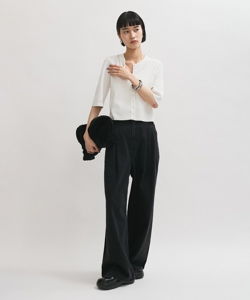 サステナブル】クールタッチニットカーディガン（カーディガン