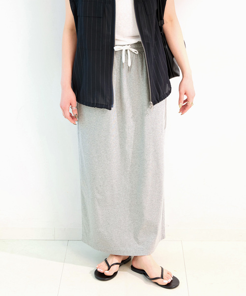 Champion(チャンピオン)の「Champion/チャンピオン 別注 ジャージロングスカート(スカート・レディース・ブラック/レッド/グレー/ブルー・FREE)」の15枚目の写真