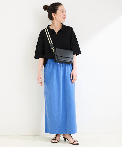 Champion(チャンピオン)の「Champion/チャンピオン 別注 ジャージロングスカート(スカート・レディース・ブラック/レッド/グレー/ブルー・FREE)」の18枚目の写真