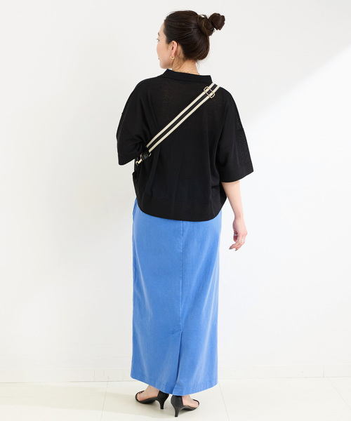 Champion(チャンピオン)の「Champion/チャンピオン 別注 ジャージロングスカート(スカート・レディース・ブラック/レッド/グレー/ブルー・FREE)」の20枚目の写真