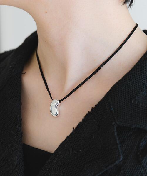 PHILIPPE AUDIBERT（フィリップ オーディベール）の「PHILIPPE AUDIBERT　Siya necklace cord（ネックレス・レディース・シルバー系その他・-）」の2枚目の写真