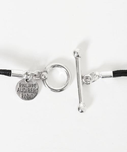 PHILIPPE AUDIBERT（フィリップ オーディベール）の「PHILIPPE AUDIBERT　Siya necklace cord（ネックレス・レディース・シルバー系その他・-）」の7枚目の写真