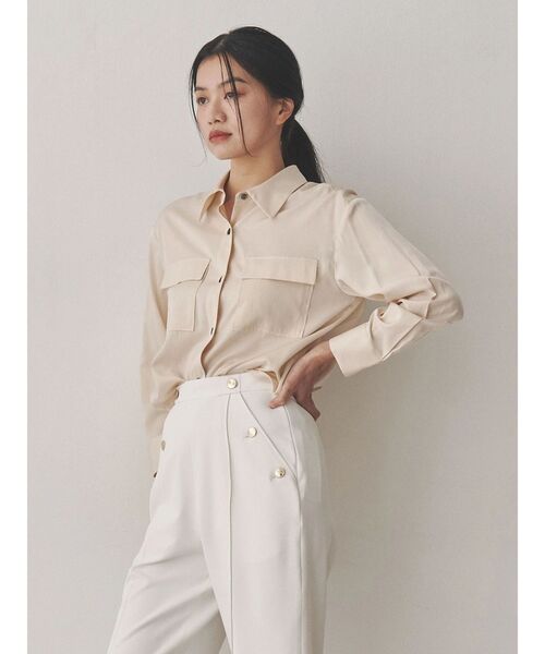 セール】フラップボクシーシャツ（シャツ/ブラウス）｜TONAL（トーナル  