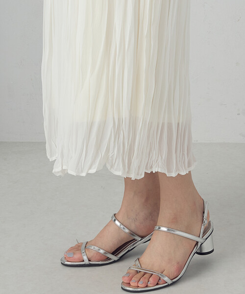 COMME CA ISM（コムサイズム）の「シフォンジョーゼット クリンクルプリーツスカート（スカート・レディース・ブラック/ブルー/ホワイト・FREE）」の22枚目の写真