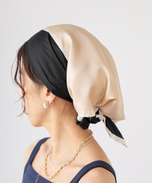 IENA SCARF COLOUR BLOCK スカーフ