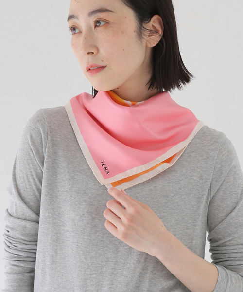 IENA(イエナ)の「IENA SCARF COLOUR BLOCK スカーフ(バンダナ/スカーフ・レディース・ブラック/その他・FREE)」の11枚目の写真