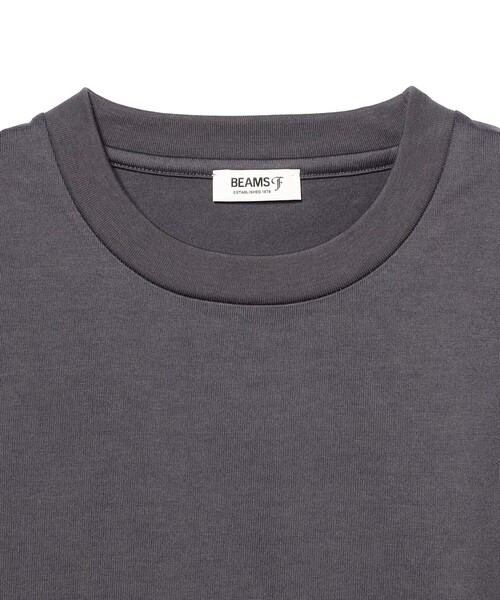 BEAMS F(ビームスエフ)の「コーコランコットン ショートスリーブ クルーネック レギュラーフィット Tシャツ(Tシャツ/カットソー・メンズ・チャコールグレー/ホワイト/ネイビー・M/XL/L/S)」の18枚目の写真