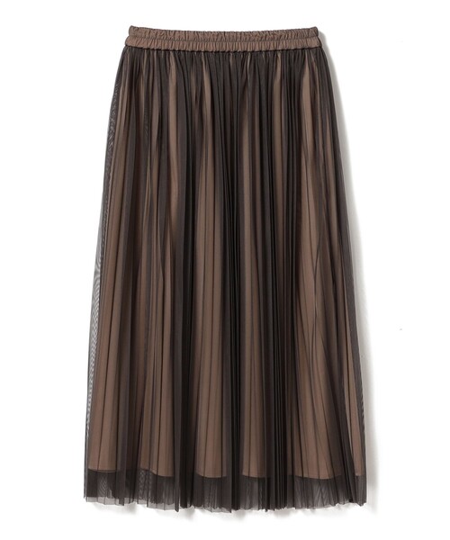 B:MING by BEAMS（ビーミングバイビームス）の「チュール プリーツ スカート（S～M）（スカート・レディース・グレー/ブラック・SMALL/MEDIUM）」の21枚目の写真