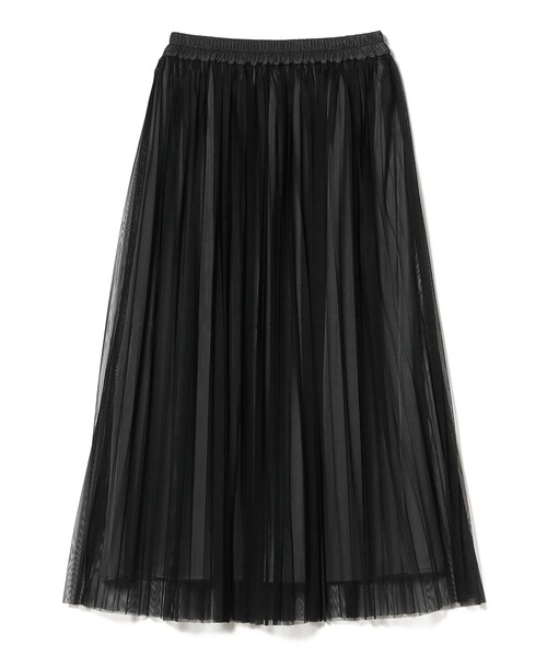 B:MING by BEAMS（ビーミングバイビームス）の「チュール プリーツ スカート（S～M）（スカート・レディース・グレー/ブラック・SMALL/MEDIUM）」の11枚目の写真