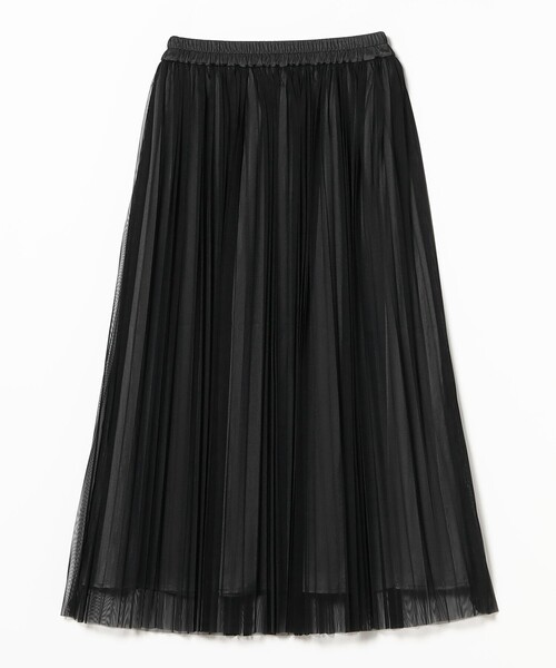 B:MING by BEAMS（ビーミングバイビームス）の「チュール プリーツ スカート（S～M）（スカート・レディース・グレー/ブラック・SMALL/MEDIUM）」の13枚目の写真