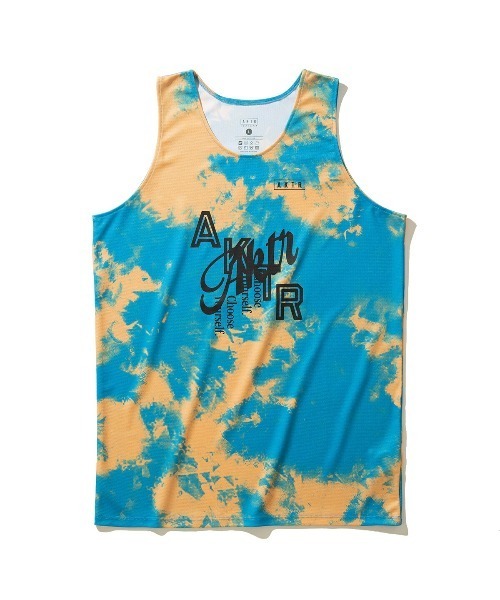AKTR(アクター)の「AKTR MIXTURE TIEDYE TANK (アクター ミクスチャー タイダイ タンク)(タンクトップ・メンズ・ブルー・XX-LARGE/LARGE)」の1枚目の写真