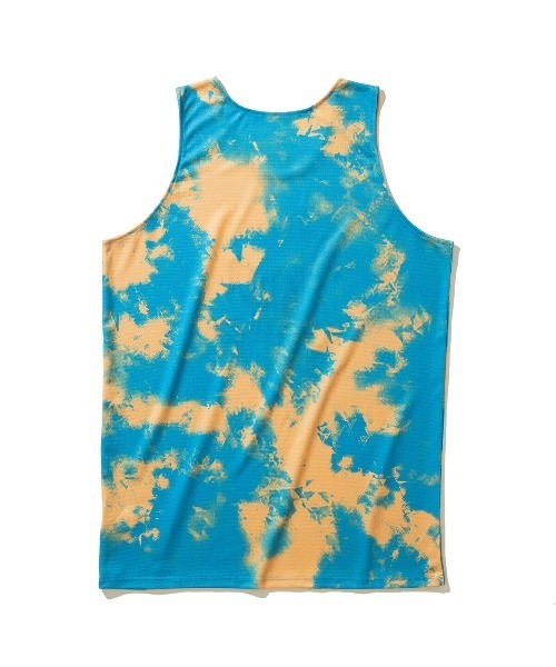 AKTR(アクター)の「AKTR MIXTURE TIEDYE TANK (アクター ミクスチャー タイダイ タンク)(タンクトップ・メンズ・ブルー・XX-LARGE/LARGE)」の2枚目の写真