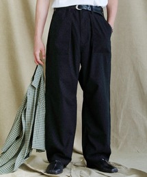 VERON（ヴァロン）の「綿麻ヴィンテージキャンバス1タックベイカーカーブドイージーパンツ（その他パンツ）」