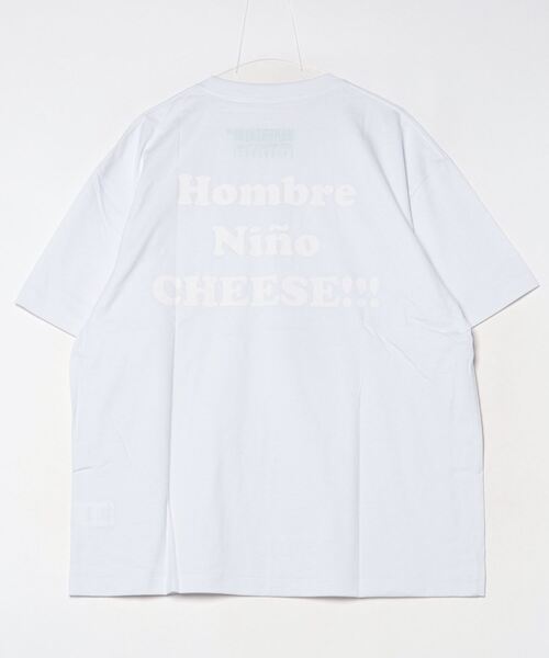 Hombre Nino（オンブレニーニョ）の「Hombre Nino S/S PRINT TEE (CHEESE!!!) HN0251-CT0015（Tシャツ/カットソー・メンズ・イエロー/ホワイト/ブラック・X-LARGE/LARGE/MEDIUM）」の7枚目の写真